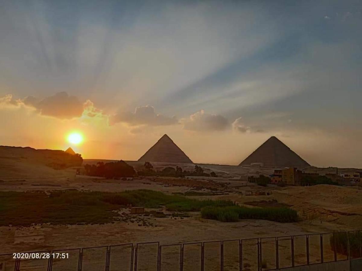 King Khufu Pyramids View Hotel Kafret el-Gabal Exterior foto